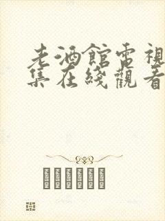 老酒馆电视剧全集在线观看免费高清