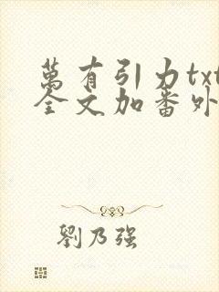 万有引力txt全文加番外