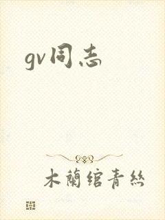 gv同志