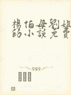 杨伯母刘姐小天的小说免费阅读