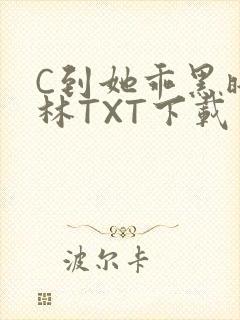 C到她乖黑暗森林TXT下载