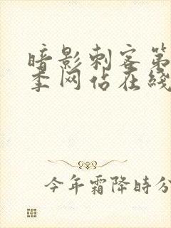 暗影刺客第12季网站在线观看