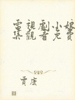 电视剧小娘惹全集观看免费