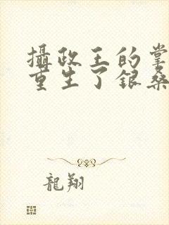 摄政王的掌中娇重生了银桑桑封面