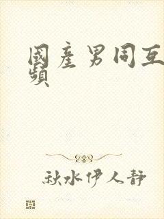 国产男同互操视频