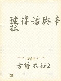 彼得潘与辛德瑞拉