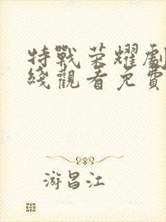 特战荣耀剧情在线观看免费完整版