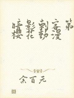 暗影刺客第5季樱花动漫封面