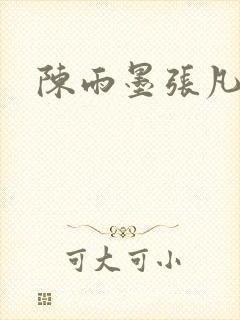 陈雨墨张凡小说
