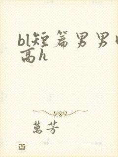 bl短篇男男肉高h封面