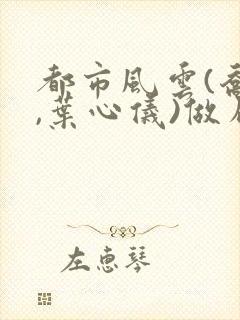 都市风云(乔梁,叶心仪)做局,沉浮