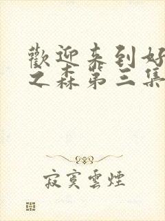 欢迎来到好精灵之森第三集在线