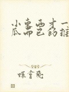 小东西才一根黄瓜而已的推荐书