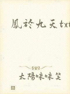 凤于九天txt