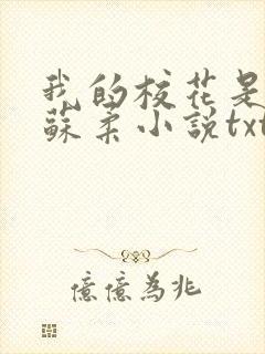 我的校花是福姬苏柔小说txt