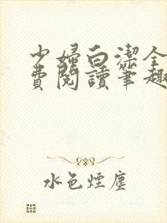 少妇白洁全文免费阅读笔趣阁