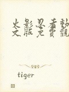 火影忍者动漫中文版免费观看