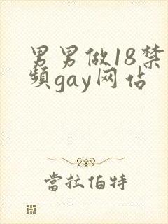 男男做18禁视频gay网站