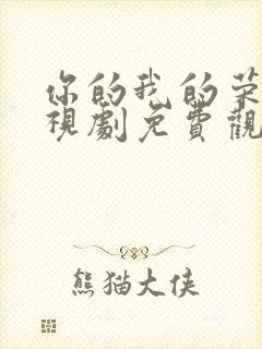 你的我的荣耀电视剧免费观看高清