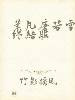 叶凡唐若雪医婿终结版