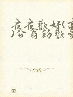 夜夜欢好(高h)公翁的欢爱