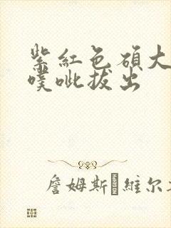 紫红色硕大噗呲噗呲拔出