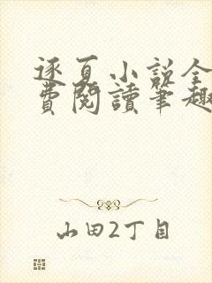 逐夏小说全文免费阅读笔趣阁封面