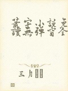 萧宇小说免费阅读无弹窗全文