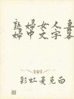 熟妇女人妻丰少妇中文字幕