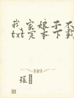 我家娘子不对劲txt完本下载