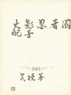 火影忍者国语版配音