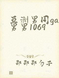 亚洲男同gay男男1069封面