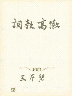 调教高傲