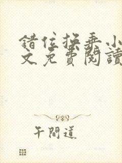 错位换乘小说全文免费阅读