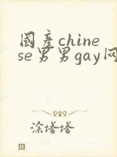 国产chinese男男gay网址