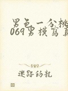 男色一分桃网1069男模写真