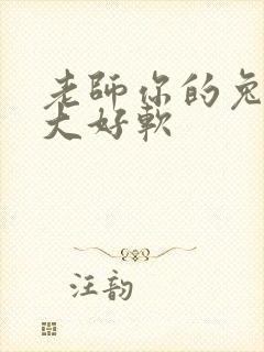 老师你的兔子好大好软