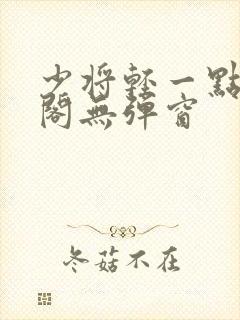 少将轻一点笔趣阁无弹窗封面