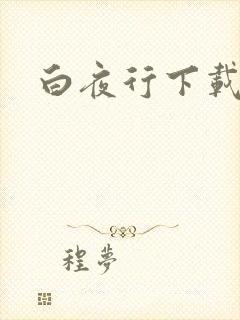 白夜行下载