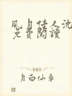 风月佳人沈修延免费阅读