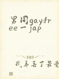 男同gayfree一jap