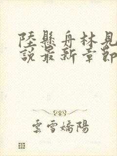 陆悬舟林见椿小说最新章节封面