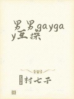 男男gaygay互操