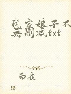 我家娘子不对劲无删减txt