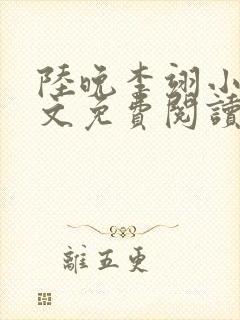 陆晚李翊小说全文免费阅读无弹窗