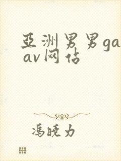 亚洲男男gay av网站