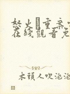 怒火·重案电影在线观看免费完整版