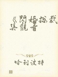 《闪婚总裁》全集观看