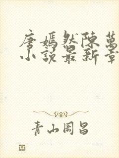 唐嫣然陈万年的小说最新章节阅读