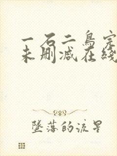 一石二鸟完整版未删减在线免费观看